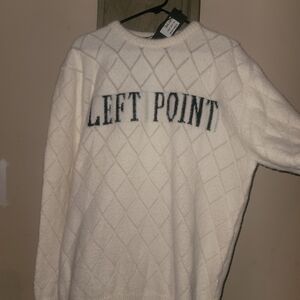 Leftpoint Sweater made In Italy. XXXL NWT